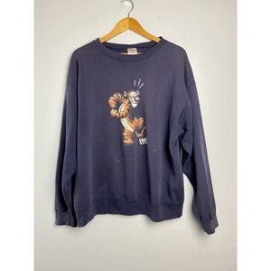 1968 Tigger Walt Disney Crewneck Sweatshirt Vintage Disney Store XL 50/50 blend